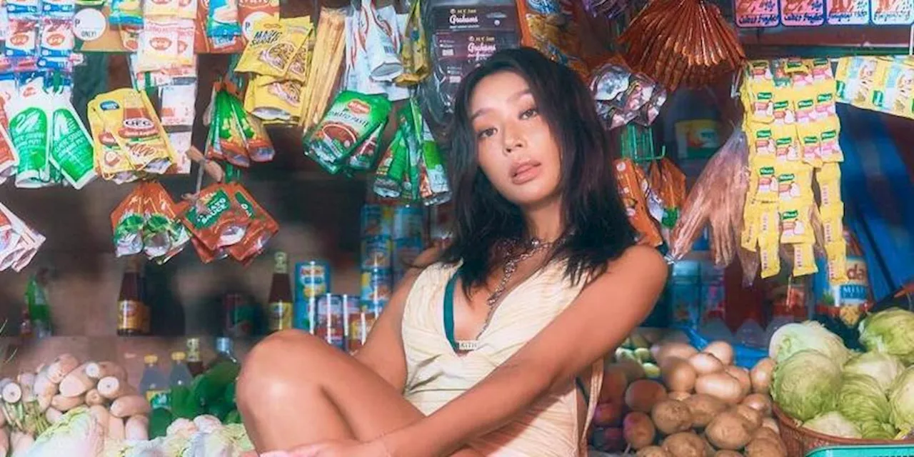 K-pop star Hyolyn holds photoshoot at sari-sari store for upcoming single 'Wait'