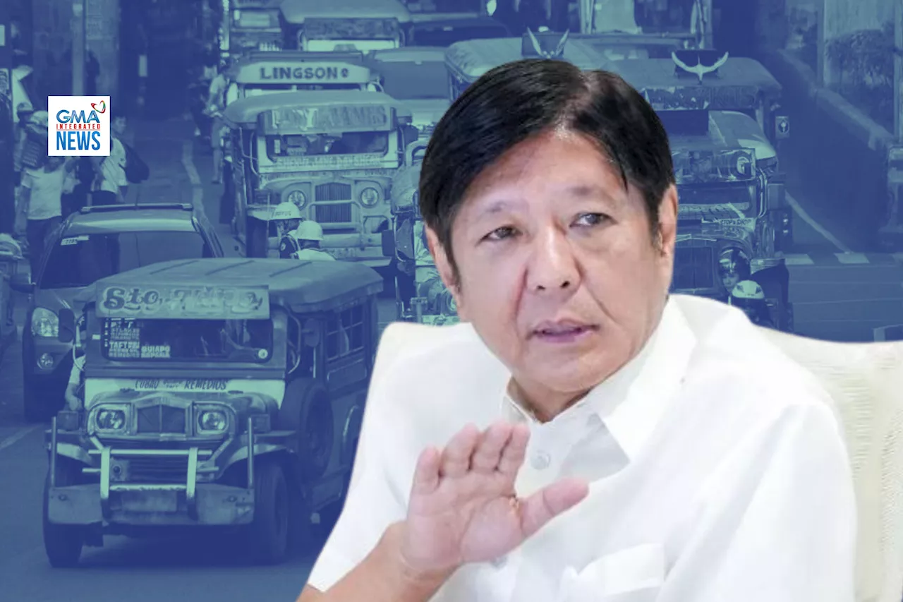 Marcos stands firm behind PUVMP amid Senate suspension reso