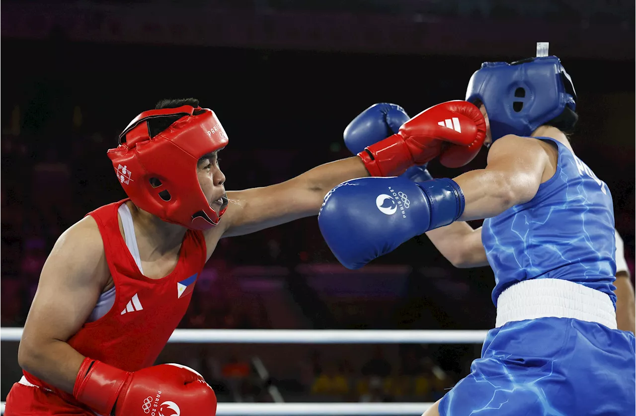 Nesthy Petecio bags Olympic bronze in loss to Polish boxer in semis