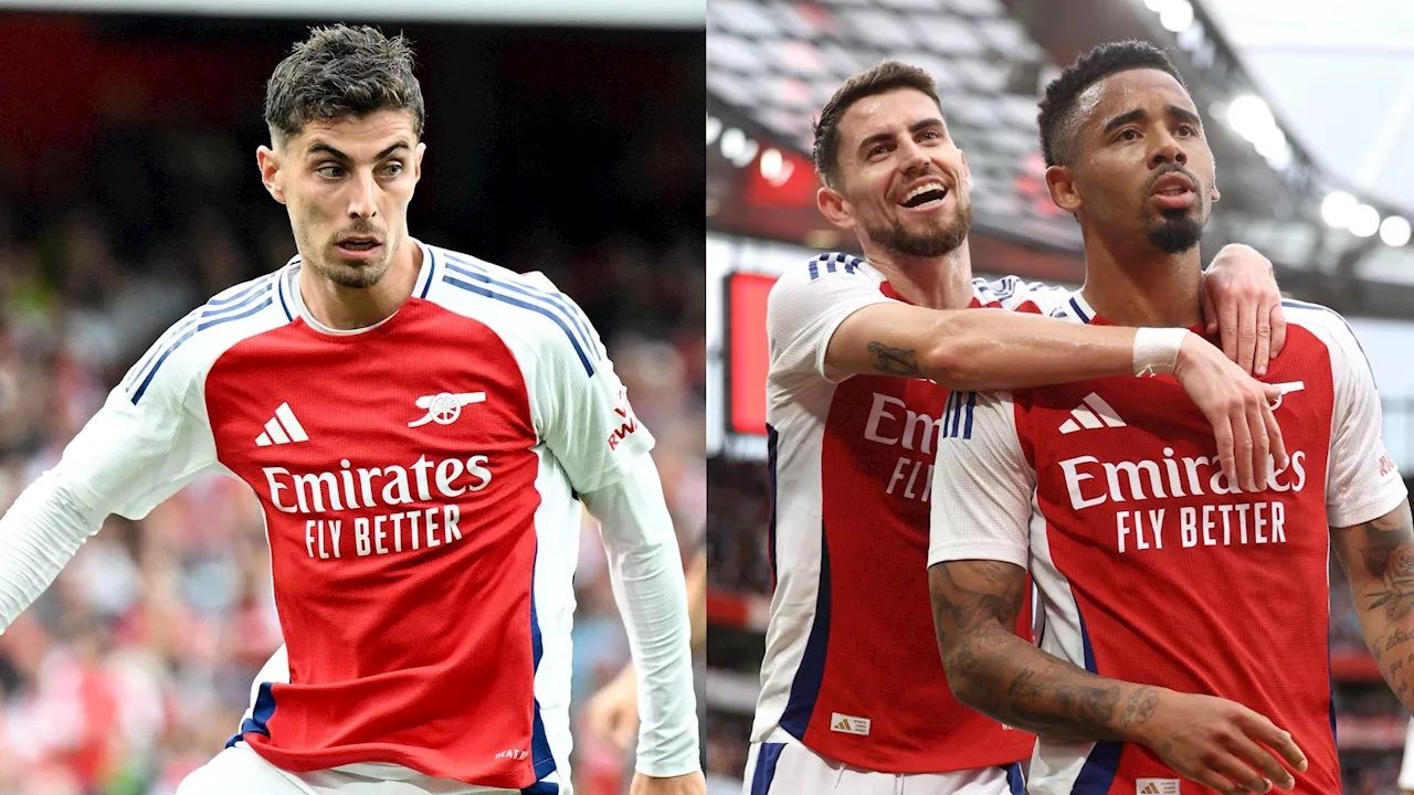 Kai Havertz & Gabriel Jesus silence the doubters! Winners & losers as Arsenal forwards prove they can lead the line in demolition of Xabi Alonso's Bundesliga champions Bayer Leverkusen