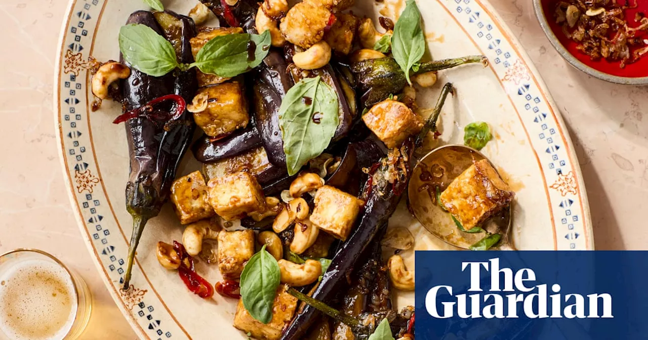 Curry, salad and stir-fry: Ravinder Bhogal’s recipes for cooking with aubergine