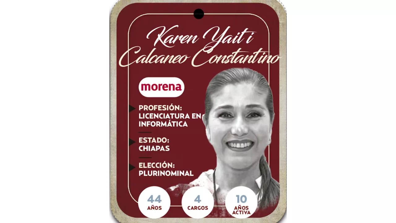 ¿Quién es Karen Calcaneo Constantino? Diputada por Representación Proporcional de Morena