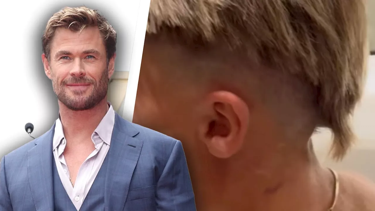 Hemsworth greift zum Rasierer - 'Thor'-Star schneidet Söhnen die Haare