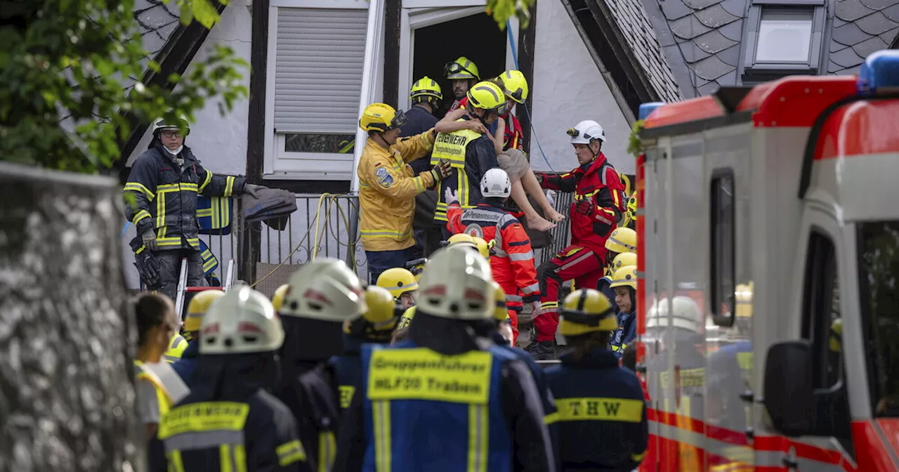 Crolla un hotel in Germania, due morti e tre ancora sotto le macerie