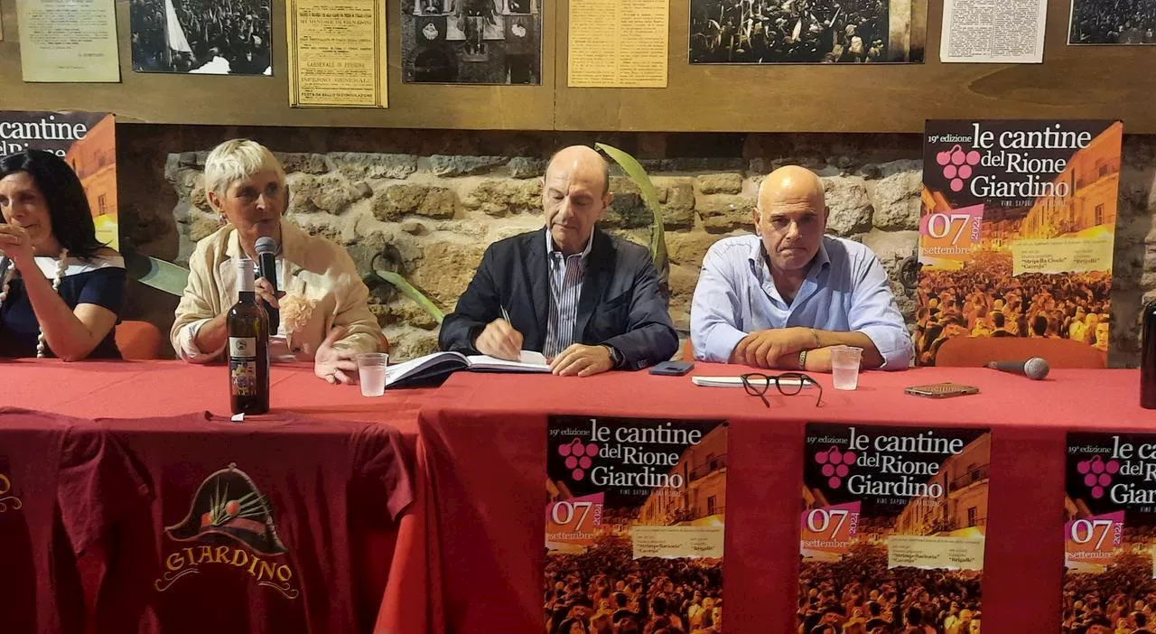 Tornano “Le cantine” al rione Giardino: appuntamento il 7 settembre