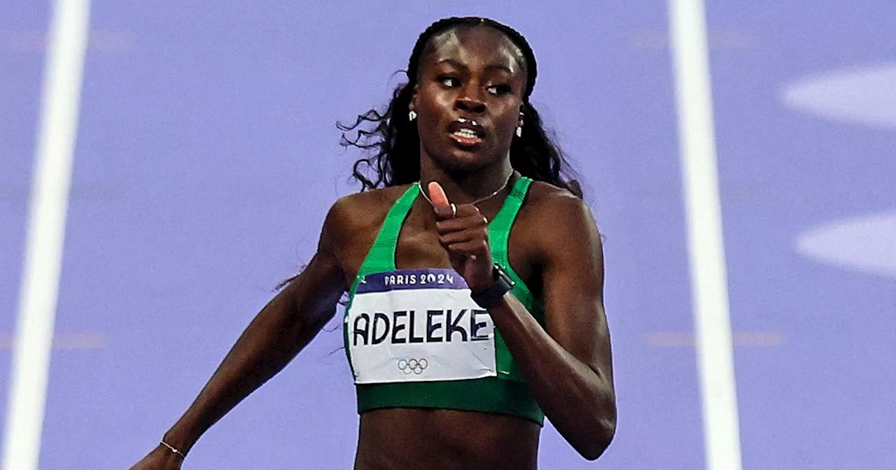 In pictures: Rhasidat Adeleke first Irish female sprinter to reach Olympic final