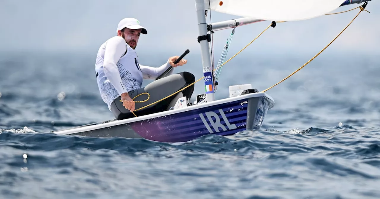 Finn Lynch ends resailed race in eighth place and in 10th position overall