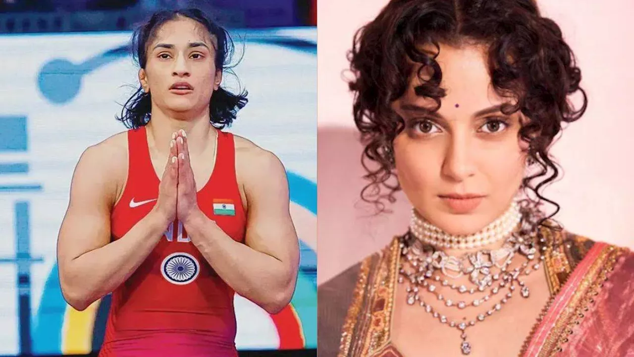 Kangana Ranaut ने विनेश फोगाट की जीत पर कसा तंज, बोलीं- मोदी विरोधी रहीं फिर भी मौका मिला