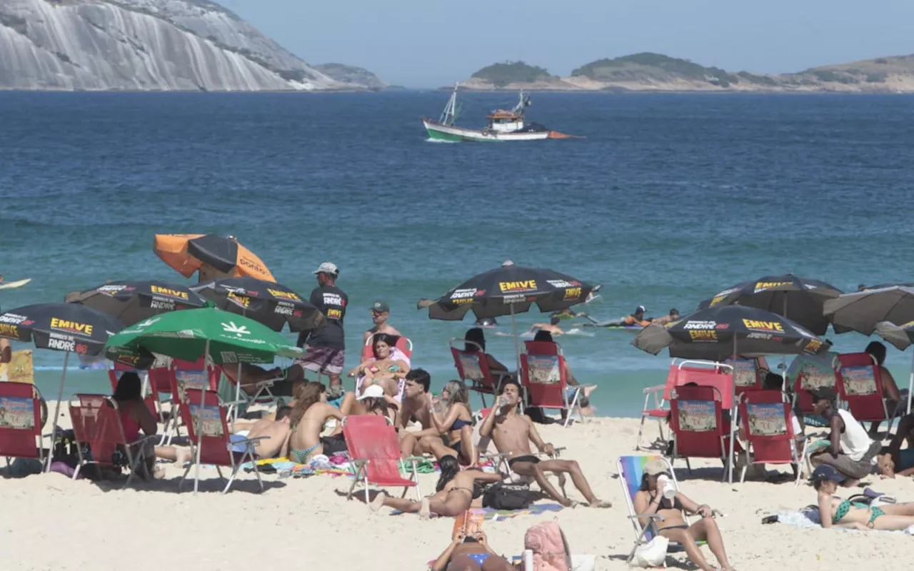 Rio tem mais um dia com sol forte, clima seco e sem previsão de chuva