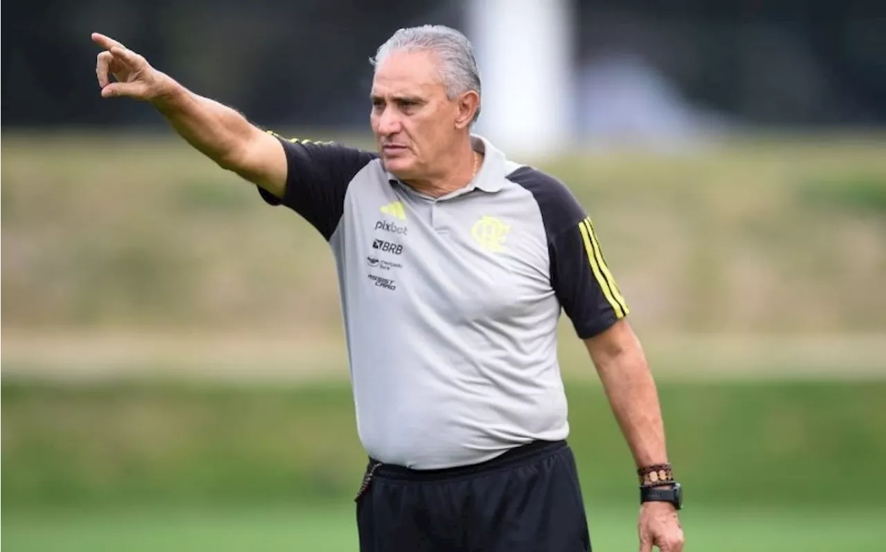 Tite deve fazer mudanças no time titular do Flamengo para jogo contra o Palmeiras