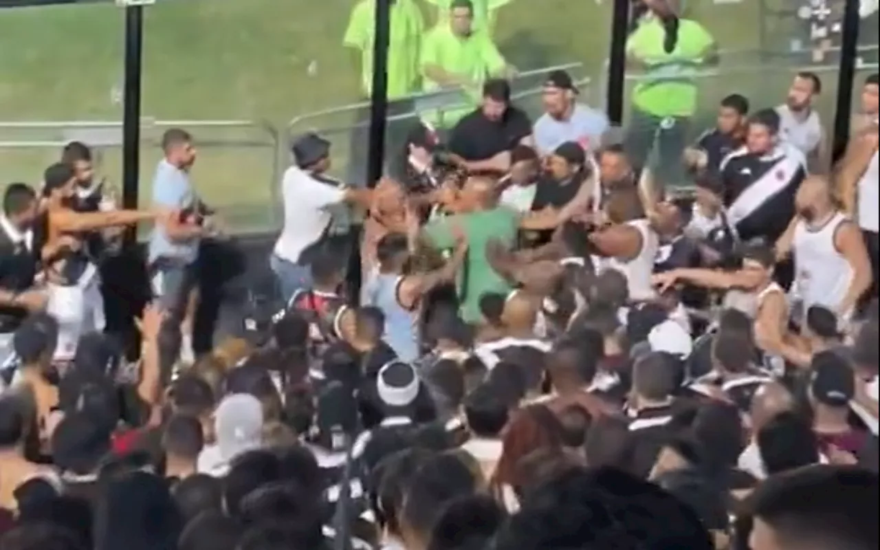 Torcedores relatam confusão generalizada em São Januário durante jogo do Vasco