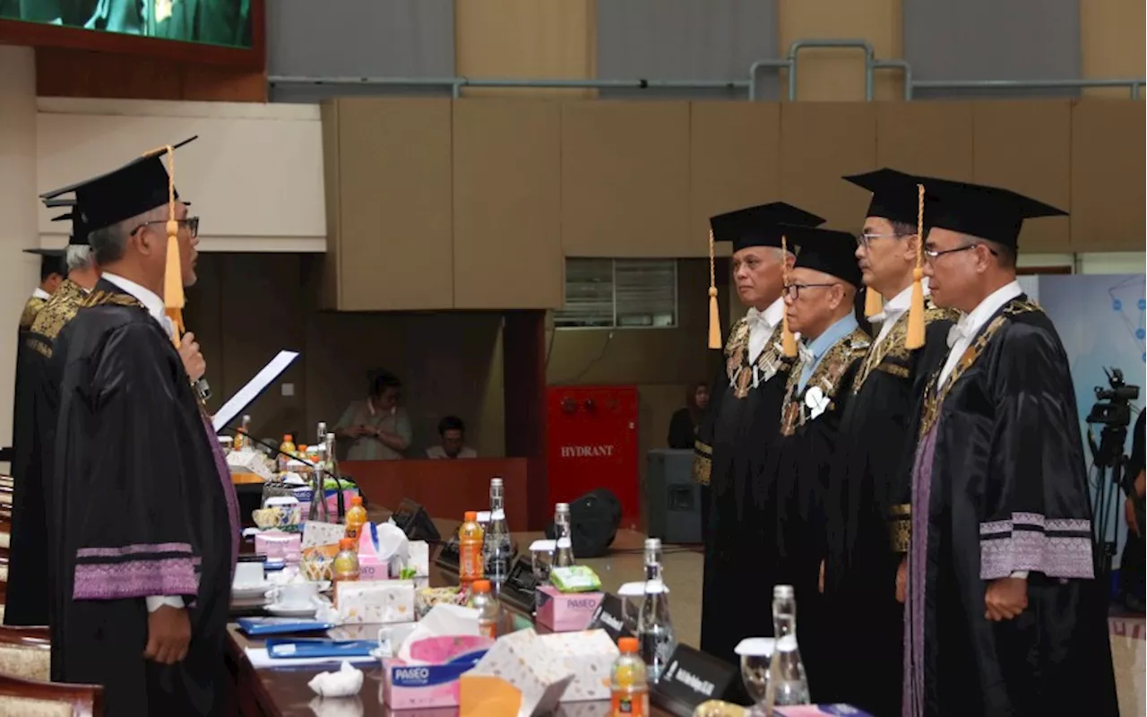 4 Guru Besar Baru, Universitas Terbuka Ingin Citra Positifnya Mendunia