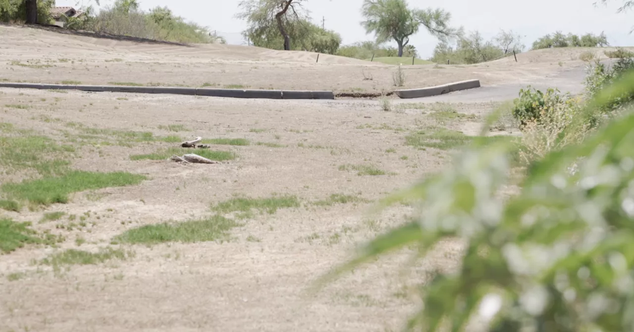 Neighbors voice health concerns over excessive dust on golf course during storms