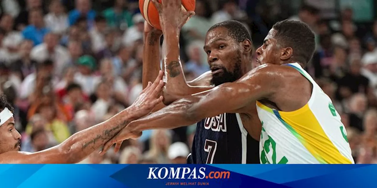 Momen Kevin Durant Pecahkan Rekor Basket AS di Olimpiade