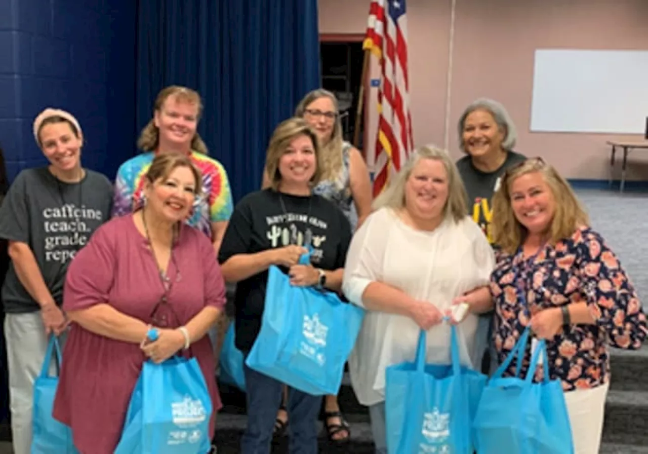 East Central ISD, Harlandale ISD teachers surprised with $40,000 in school supplies