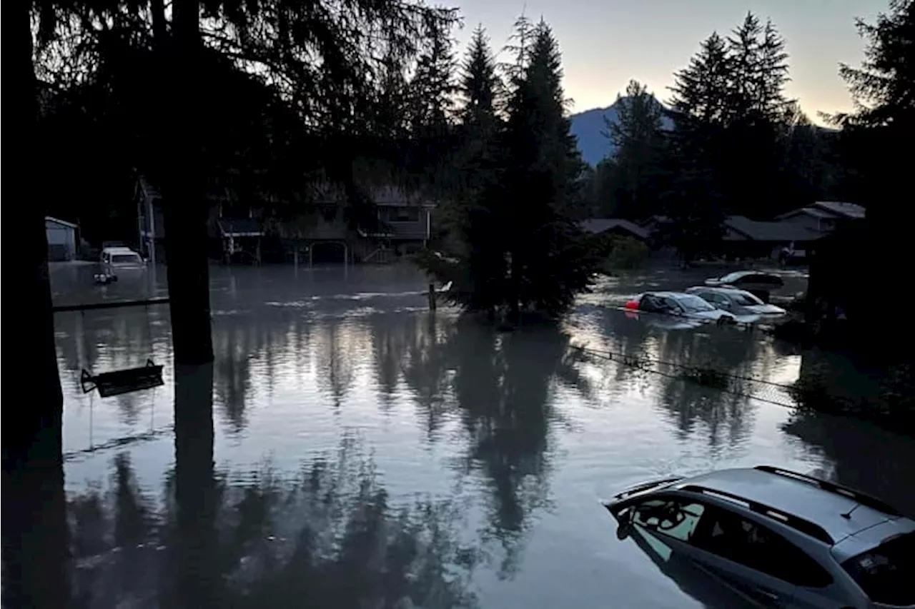 Officials begin to assess damage following glacial dam outburst flooding in Alaska's capital city