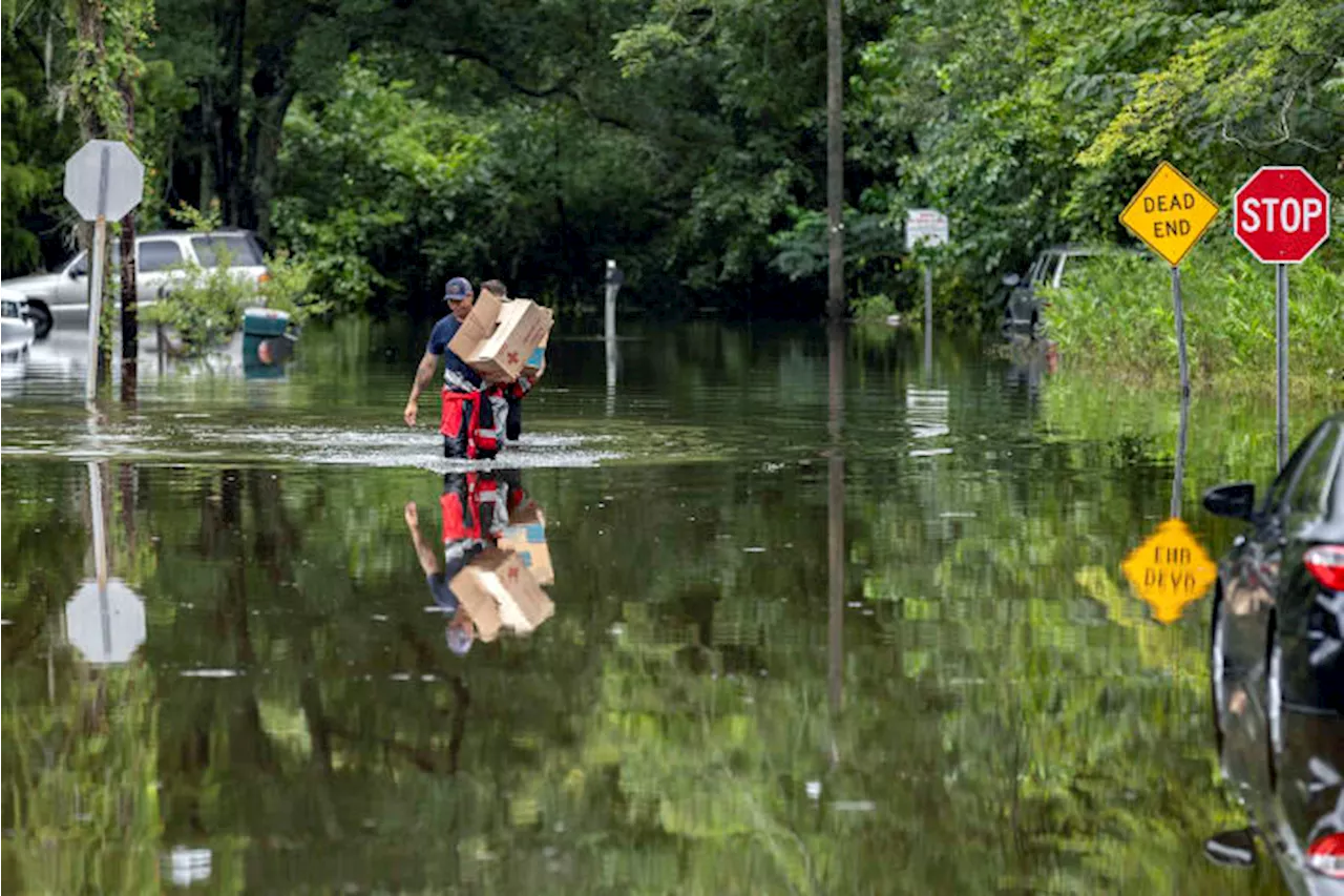 Tropical Storm Debby swirls over Atlantic, expected to again douse the Carolinas before moving north