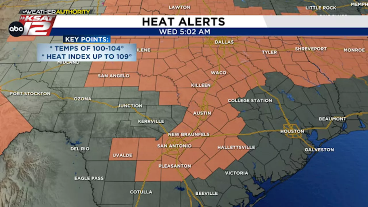 We’ll struggle to drop below 80° this morning, heat advisory this afternoon