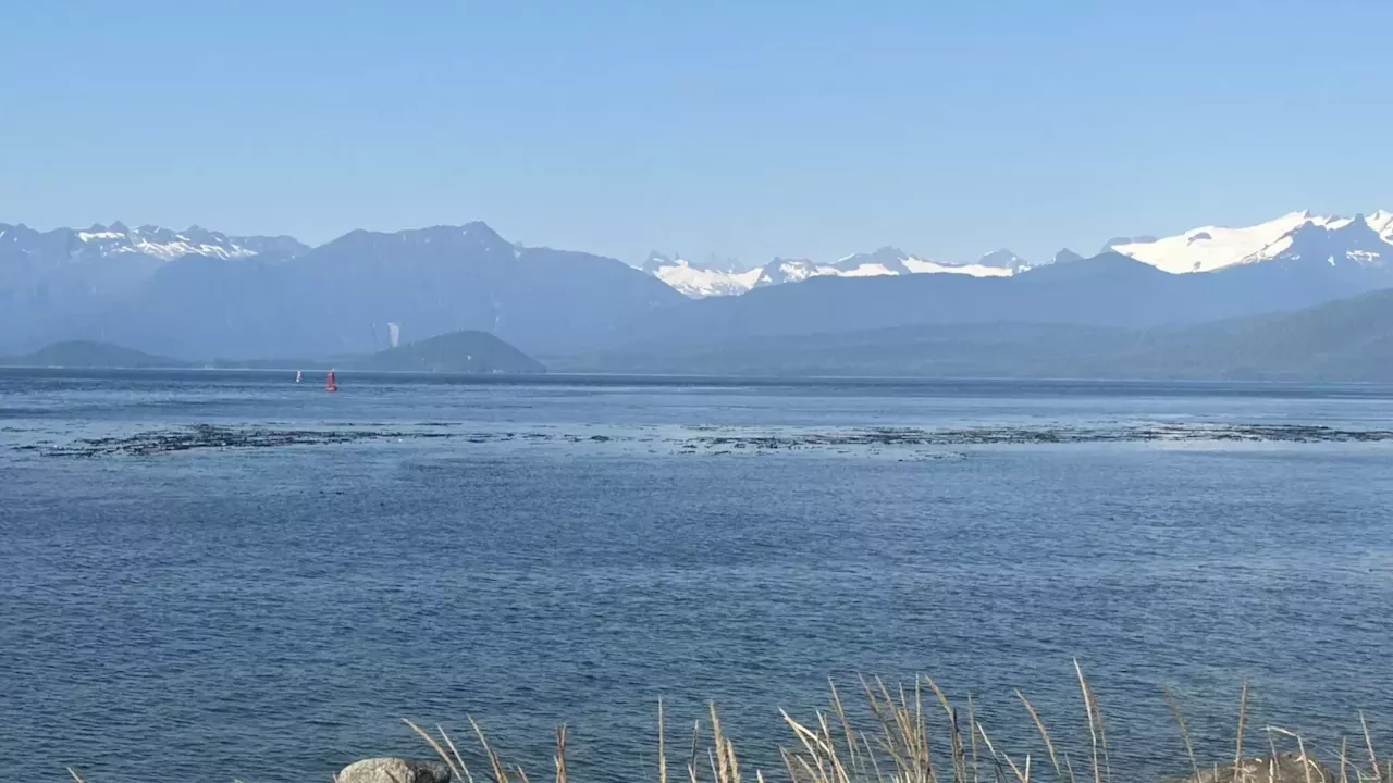 Smoke from Canada wildfires tinges the sky over parts of Southeast Alaska