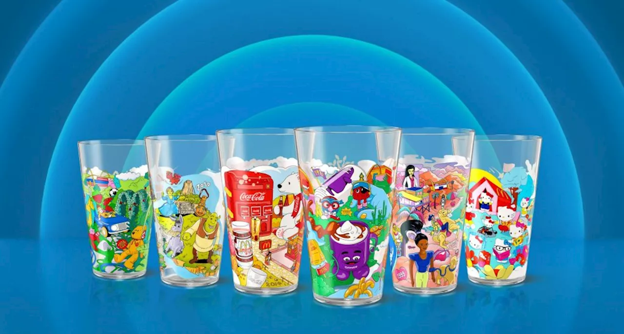 McDonald’s will launch a Collector’s Meal with six nostalgic cups on Aug. 13