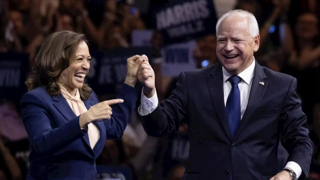 Kamala Harris y Tim Walz: “Estamos en desventaja, pero avanzamos”