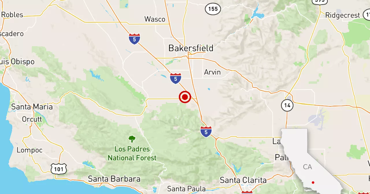 Un terremoto de magnitud 5,3 sacude el sur de California cerca de Bakersfield