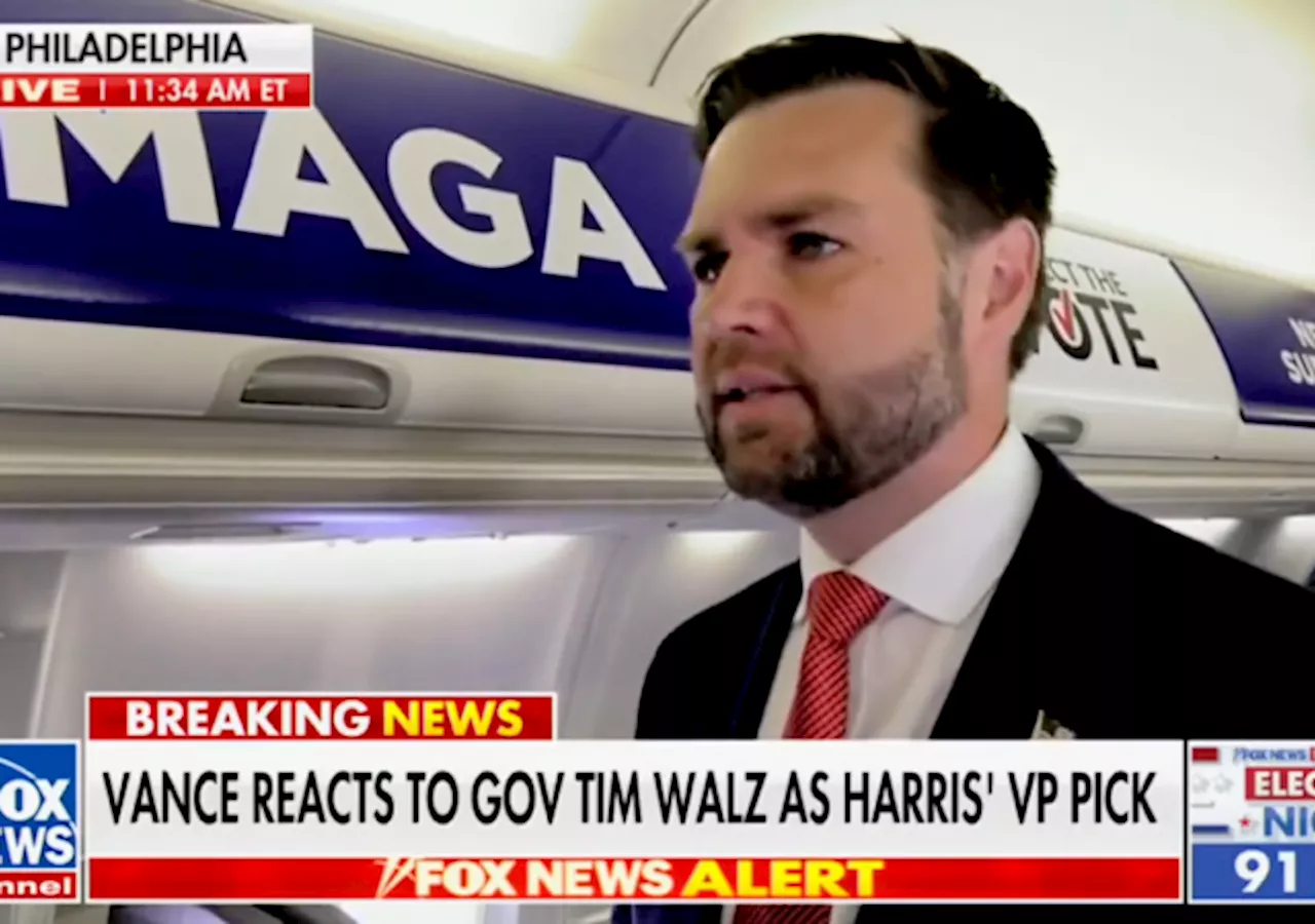 Vance on Walz: ‘It Just Highlights How Radical Kamala Harris Is’