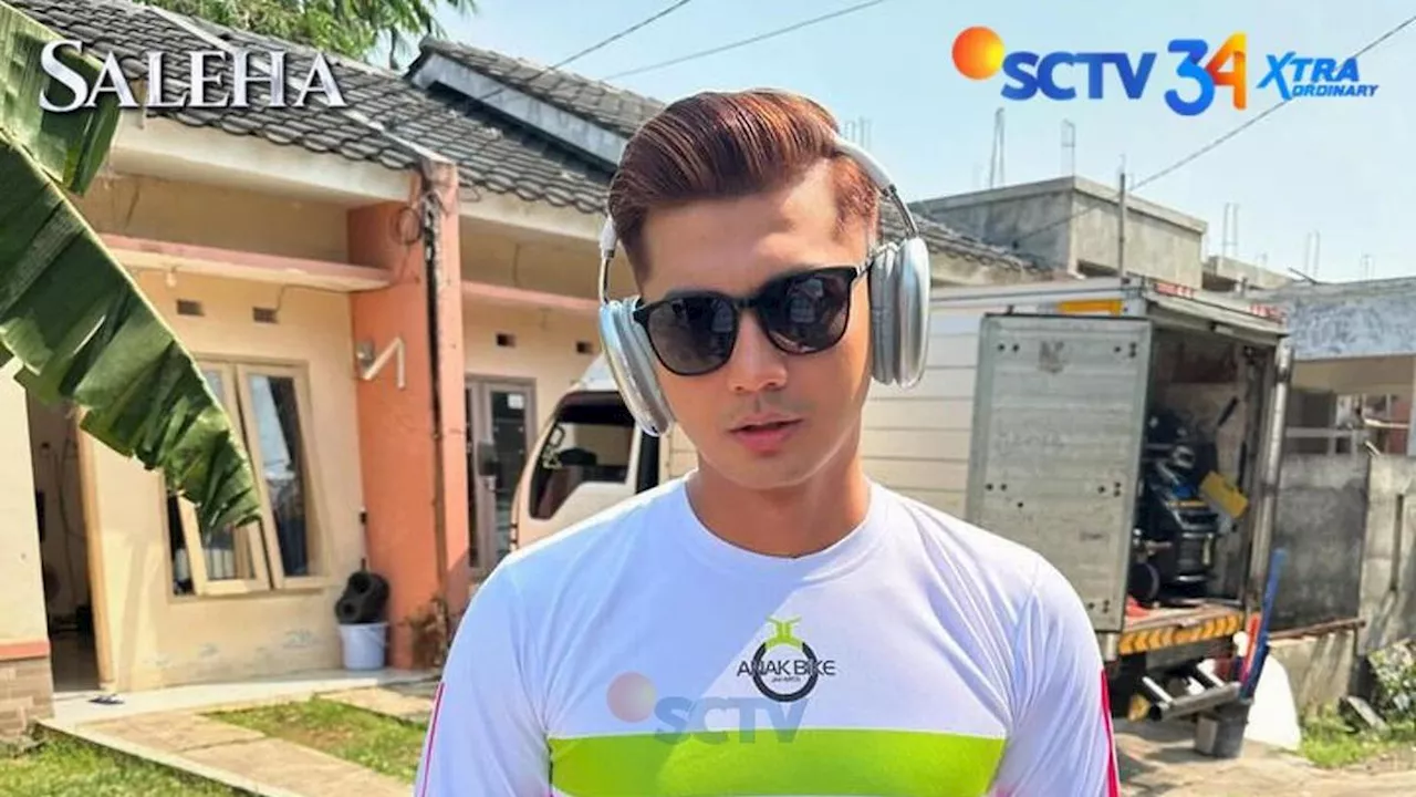 6 Potret Teuku Ryan di Lokasi Syuting Sinetron SCTV Saleha, Aktingnya Sebagai Azzam dan Danny Direspon Positif