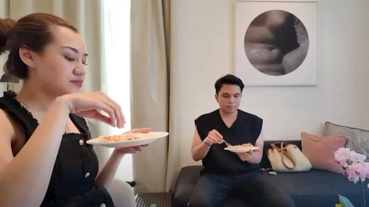 Aaliyah Massaid dan Thariq Halilintar Pilih Makan Rendang di Italia, Warganet: Buatan Mama Fuji?