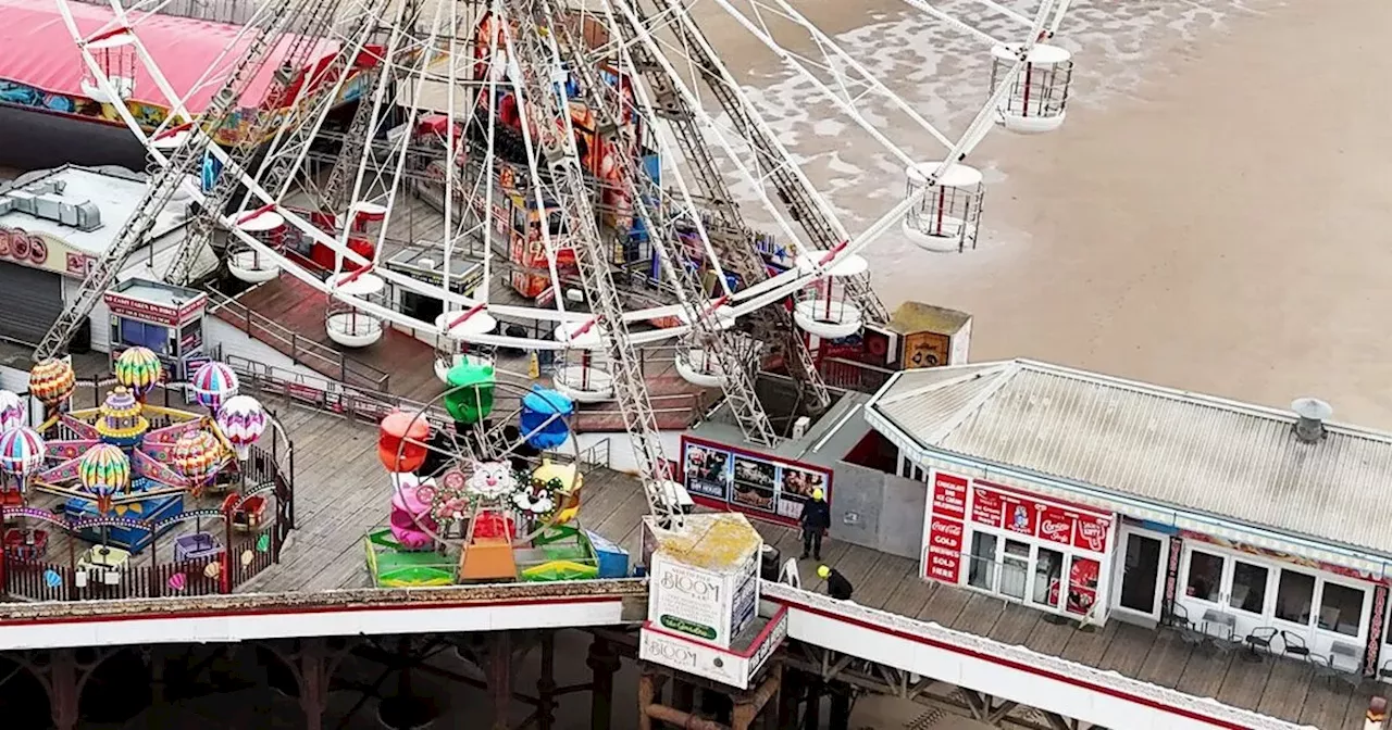 Blackpool Central Pier repairs begin after woman falls 30ft through boards