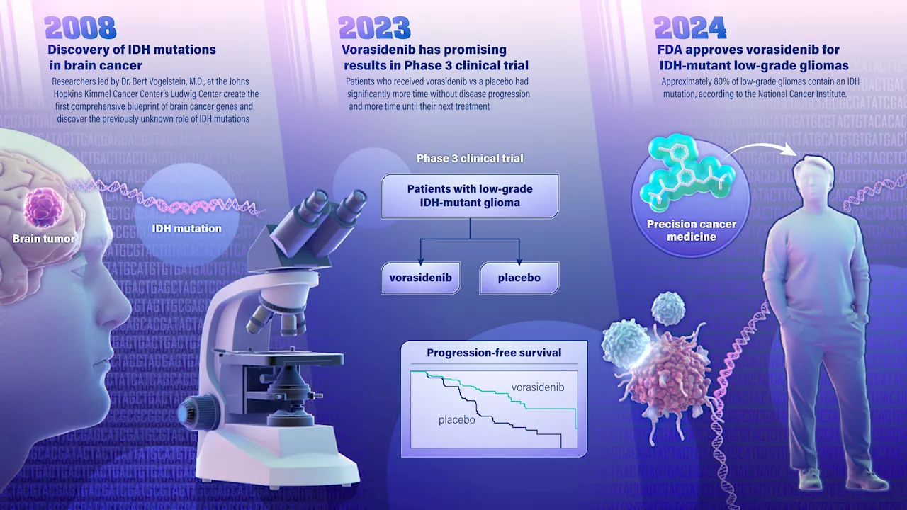 FDA approves drug targeting brain cancer gene mutation