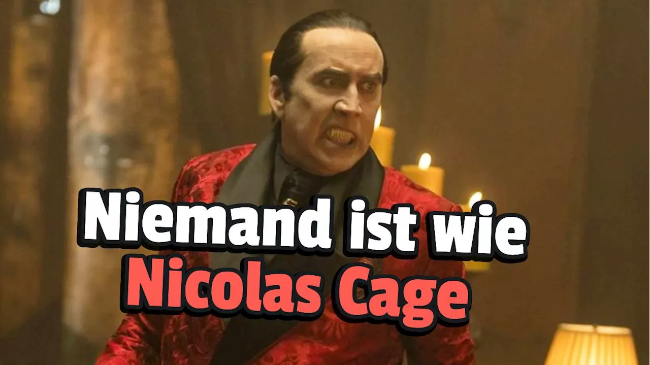 – Die Kino-Zuschauer konnte Nicolas Cage als „Dracula” zwar nicht überzeugen, dafür aber seinen Co-Star