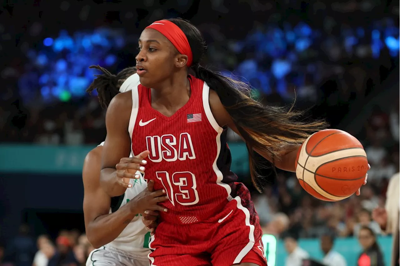 Young starts over Taurasi, helps lead US to rout Nigeria, reach semis at Paris Olympics