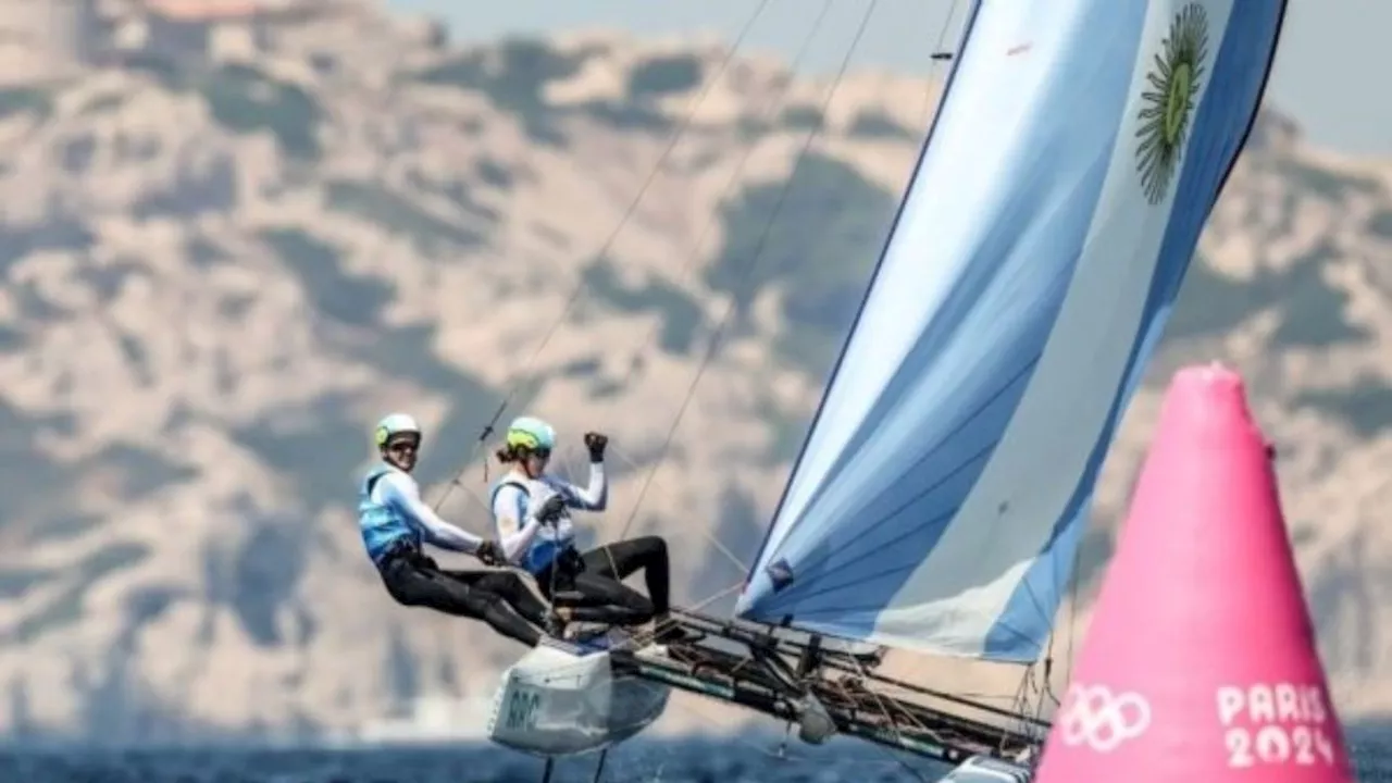 Hora y cómo ver en vivo a Mateo Majdalani y Eugenia Bosco en la medal race de Nacra 17 de los Juegos Olímpicos de París 2024