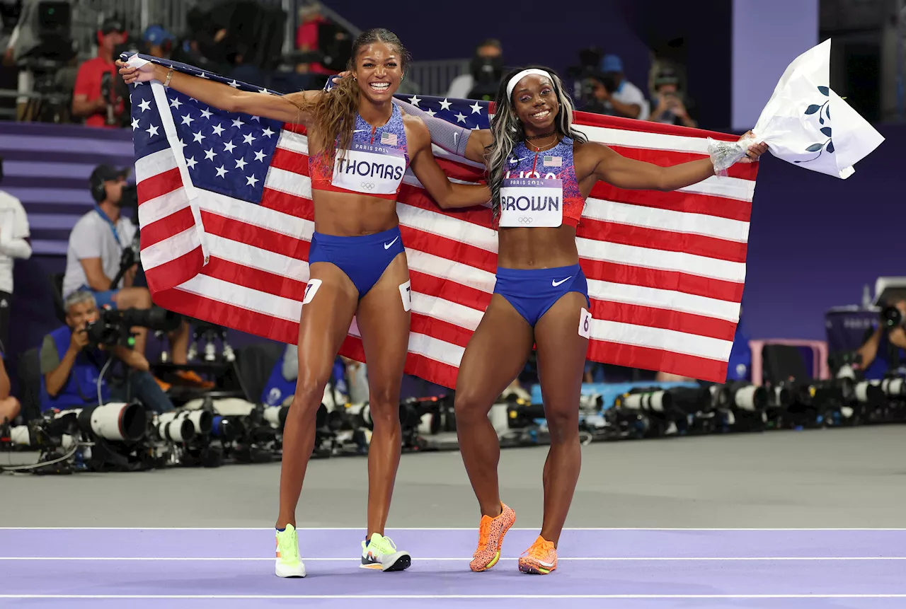 SoCal's Brittany Brown sprints to 200m bronze after long road to Paris Olympics