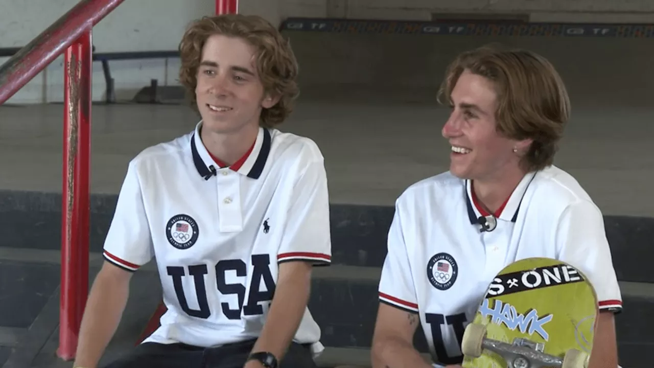 San Diego County best friends go for gold in skateboarding at Paris Olympics