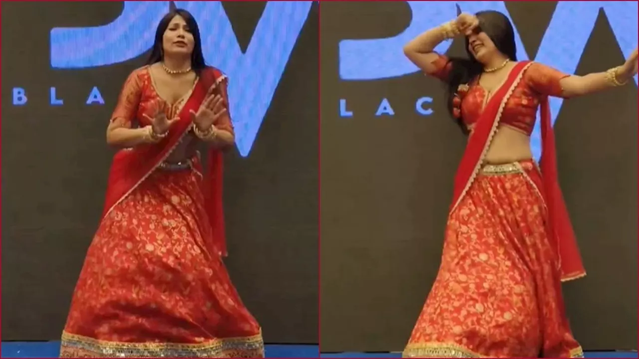 Bhabhi Dance Viral: ‘...मटकती डोलूंगी’, हरियाणवी गाने पर ‘भाभी’ का गजब का डांस, धमाका मचा रहा Video