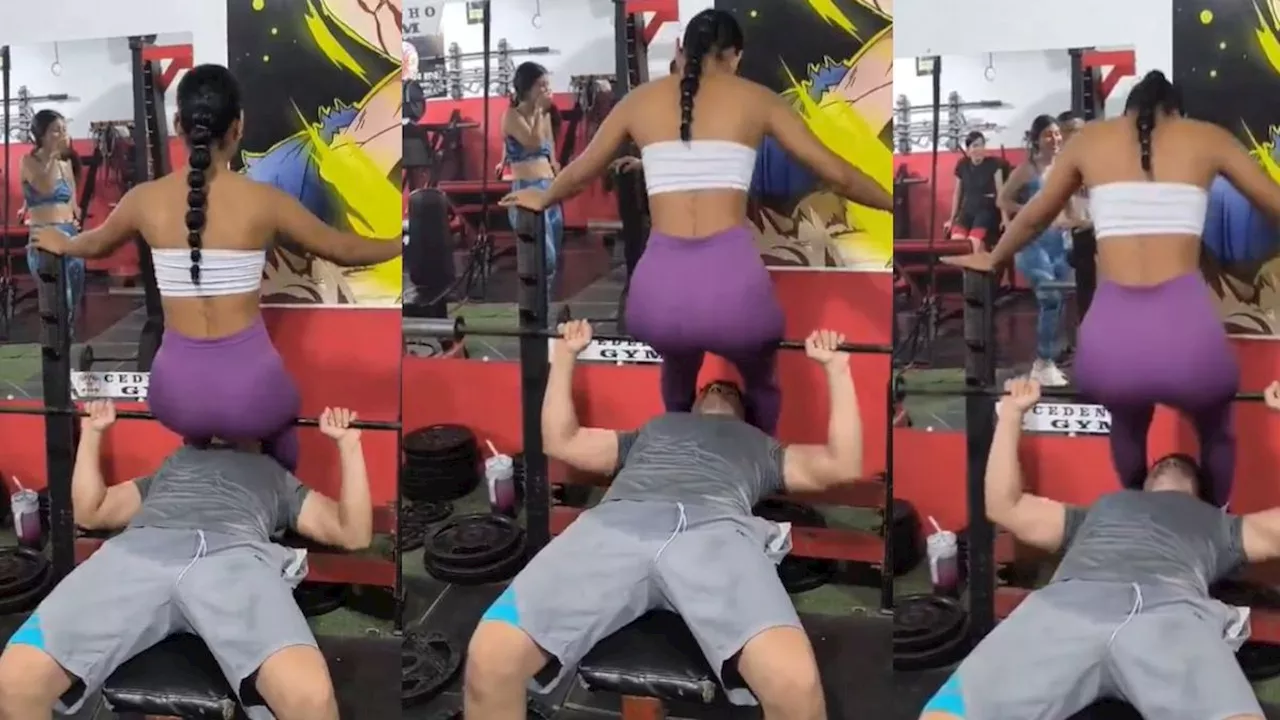 Viral Gym Video : जिम में लड़की के साथ...तौबा-तौबा, देखकर भी नहीं हो रहा है यकीन!