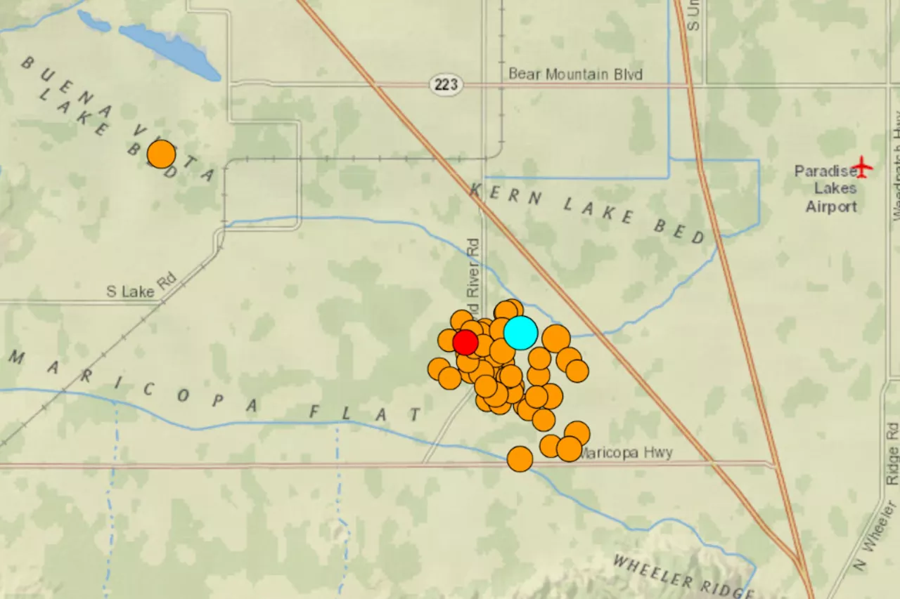 California Earthquake Update: Map Reveals Where Aftershocks Hit