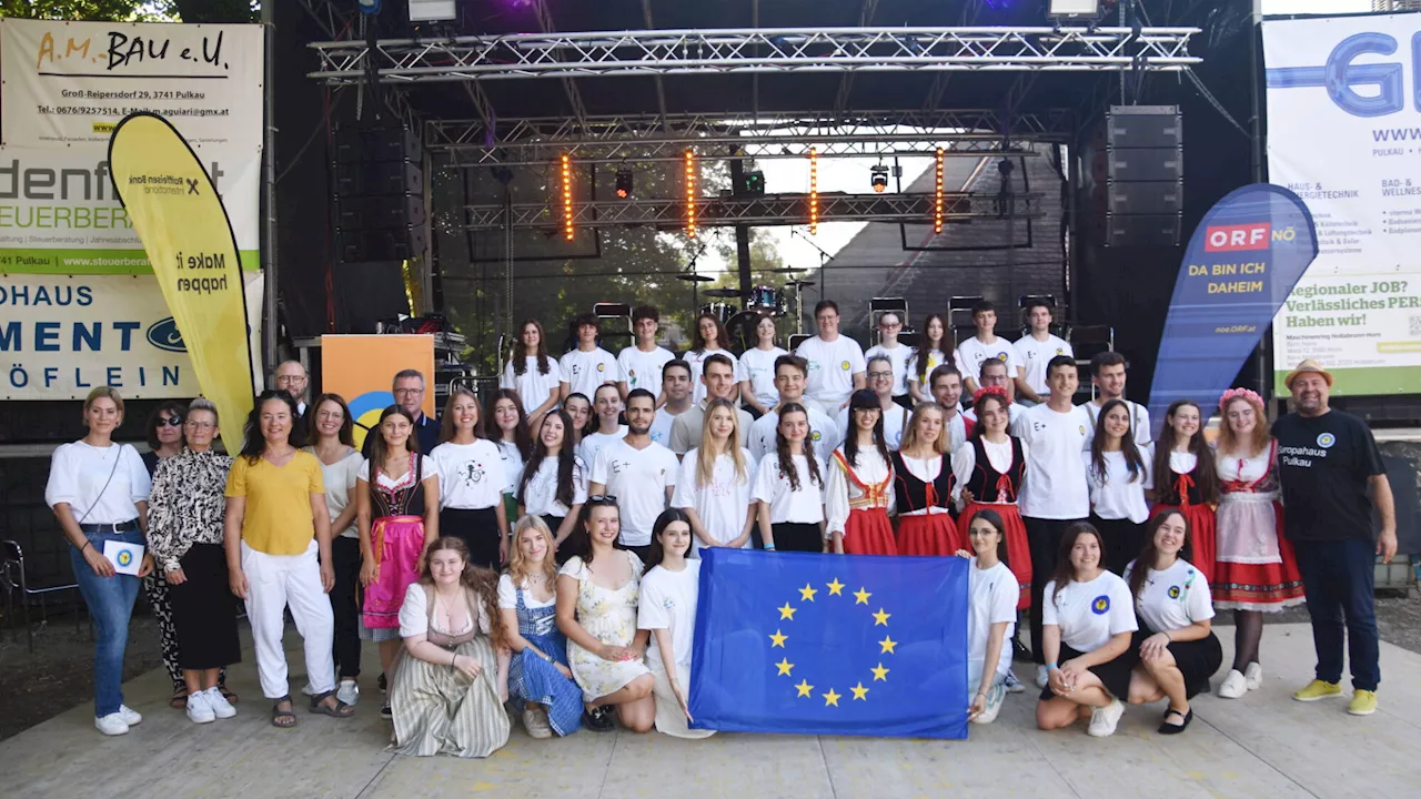 Beim Eurosmile in Pulkau vereinte sich Jugend aus sechs Nationen
