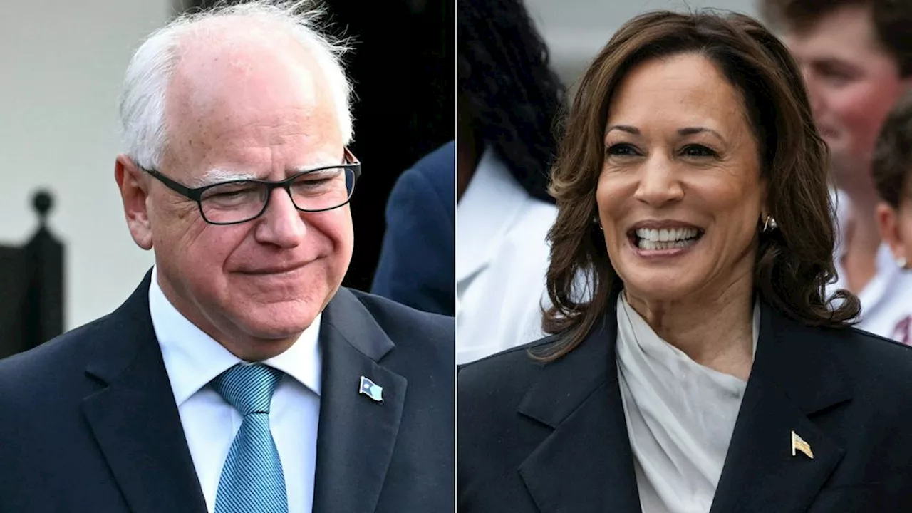 Democratische presidentskandidaat Kamala Harris kiest Tim Walz als running mate