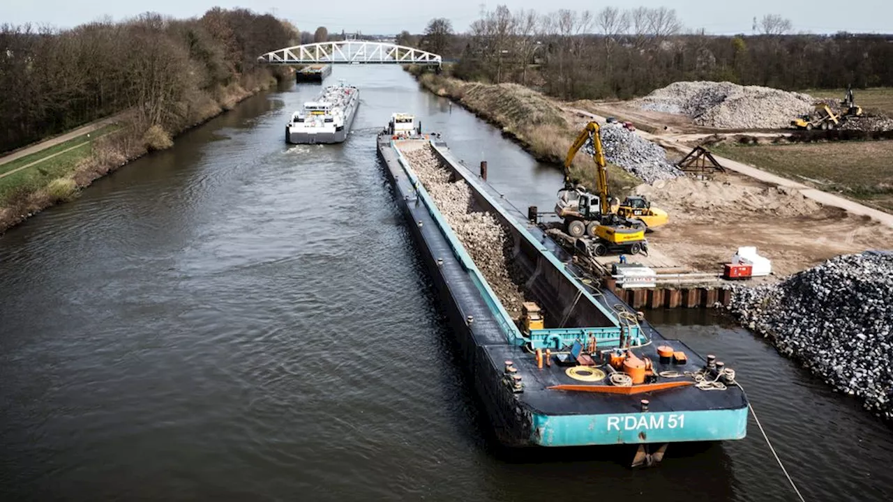 Werkzaamheden Julianakanaal vallen duurder uit, 179 miljoen euro extra nodig