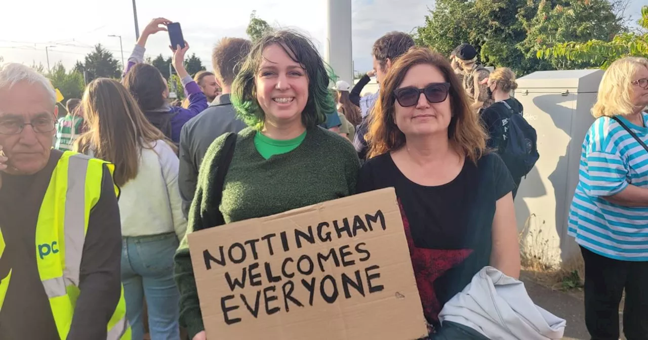 'City welcomes everyone' say counter-protestors as demonstration proves peaceful