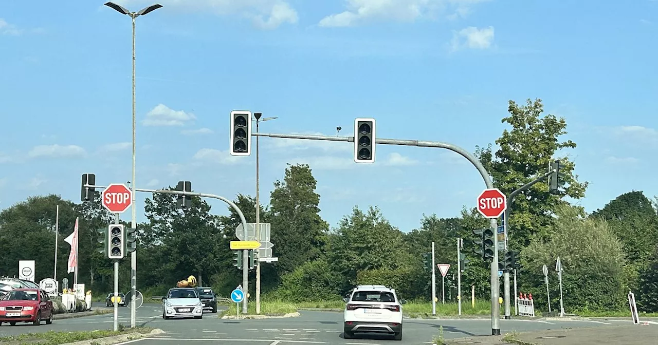 Neue Ampelanlage für die Mindener Straße in Bad Oeynhausen