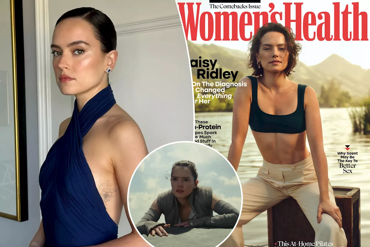 'Star Wars' actress Daisy Ridley reveals she's been diagnosed with Graves' disease