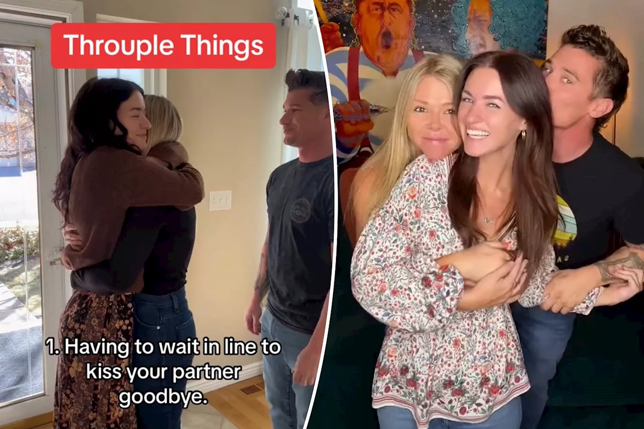 This throuple has mastered 'sharing everything' — and they don't care if you think they're 'going straight to hell'