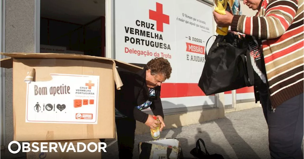 Campanha de recolha de alimentos da Cruz Vermelha permite doar 55 mil refeições