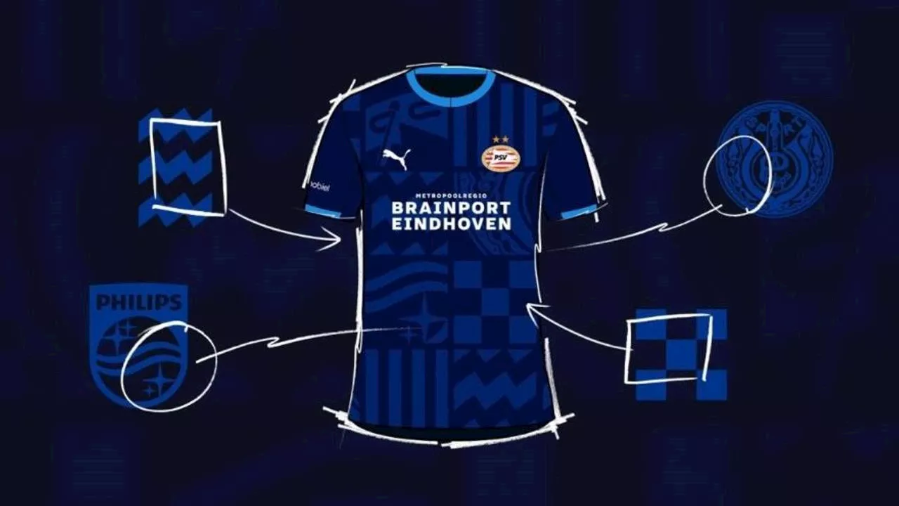 Dirk ontwerpt shirt voor PSV: 'Heel de ziel en zaligheid van de club zit er