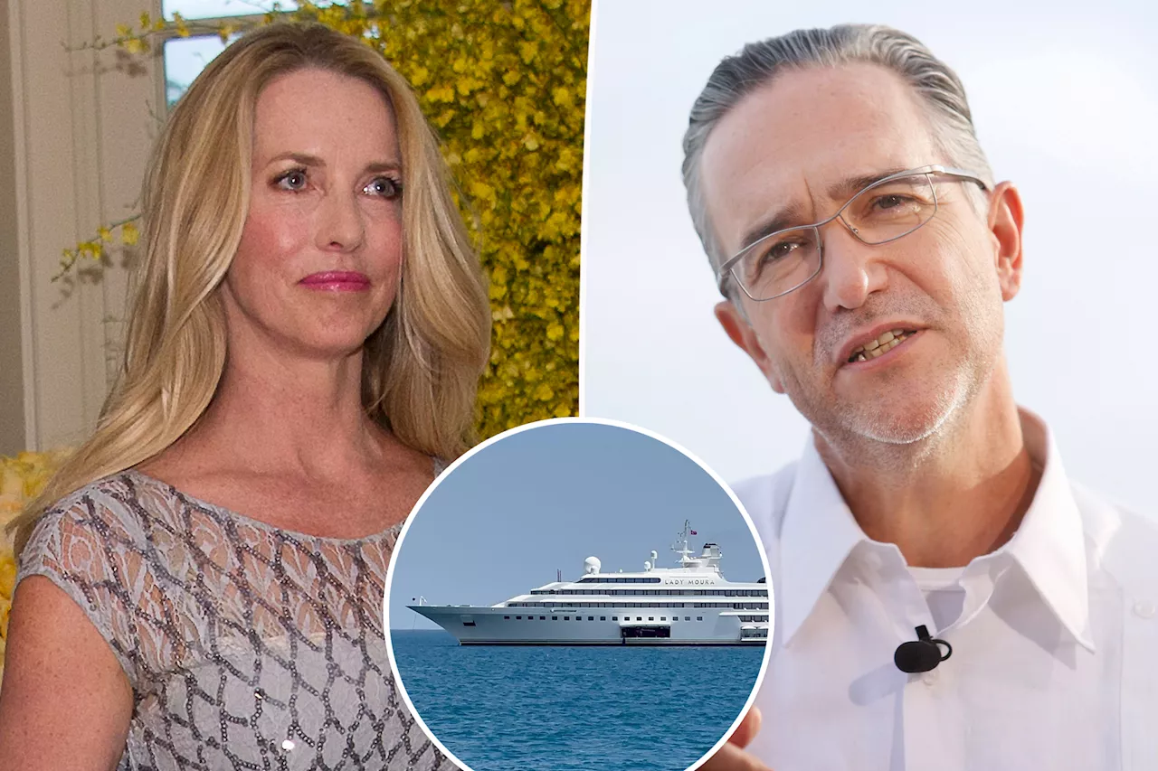 Laurene Powell Jobs’ $120M super-yacht in minor crash with boat owned by Mexican billionaire