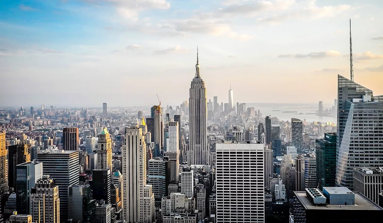 New Yorkers are warned from the skies about impending danger from storms as city deploys drones